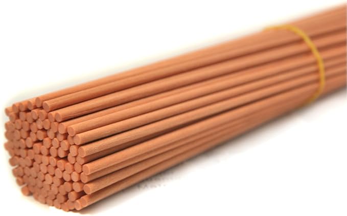 100 Pieces Fiber Reed Diffuser Replacement Refill Sticks (10