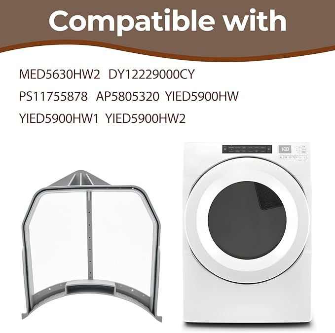 W11758174 Dryer Lint Filter Replace P5313133 Compatible with Whirlpool YIED5900HW Series Maytag MED5630HW2 Dryer - AquaVibe