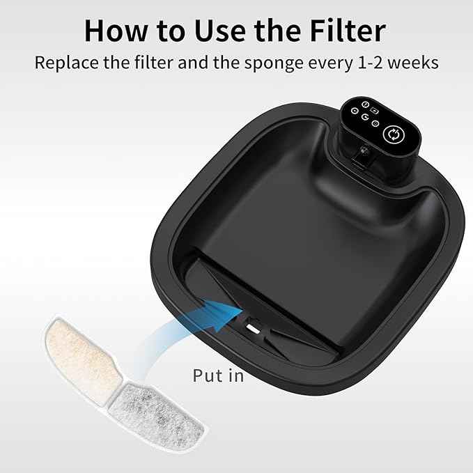8 Packs Cat Water Fountain Replacement Filters - Specific Fit for W02B Pet Fountain, 3.5L/118oz Capacity with Multi-Stage Filtration (Individually Sealed)