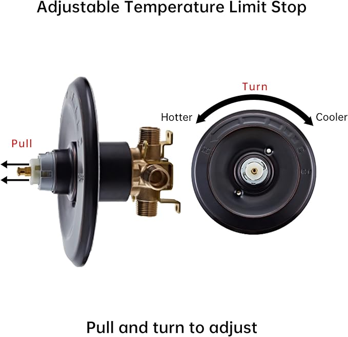 RP19804 RP46074 Shower Cartridge Replacement for Delta 1300/1400 Series 13/14 Series, Compatible with Delta Monitor MultiChoice Rough-in Valve, Include RP22734 (RP46074+Bonnet Nut)