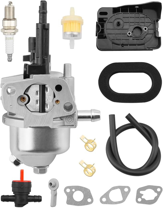 Huayi High Pressure Washer Carburetor Carb Air Filter Kit Fit for Ryobi RY802900 Replace 099981133027