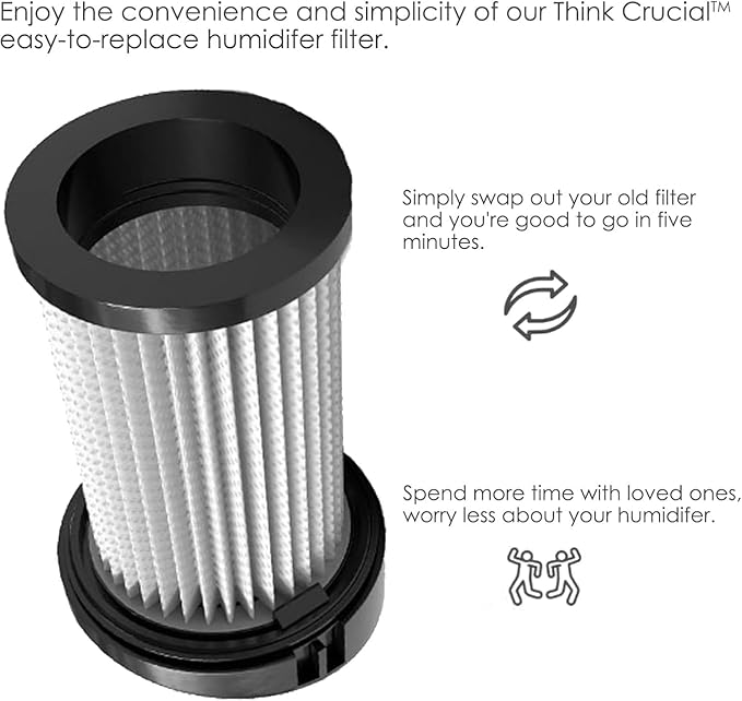 4 Pack Replacement Vacuum Filter Compatible with Eye-Vac EV-PMF Pre-Motor Filter, Fits for NeoVac Elite Touchless Stationary Vacuum, Compared to Part # EV-PMF - AquaVibe