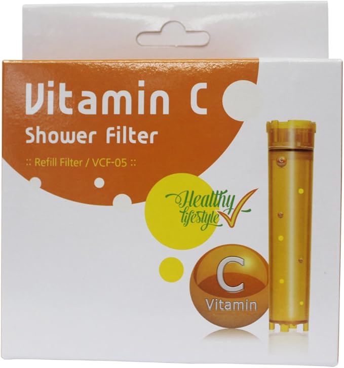 UBS Vitamin C Cartridge 5 Pc in 1 Pack for Vita-fresh Shower Filter, 8.82 Ounce