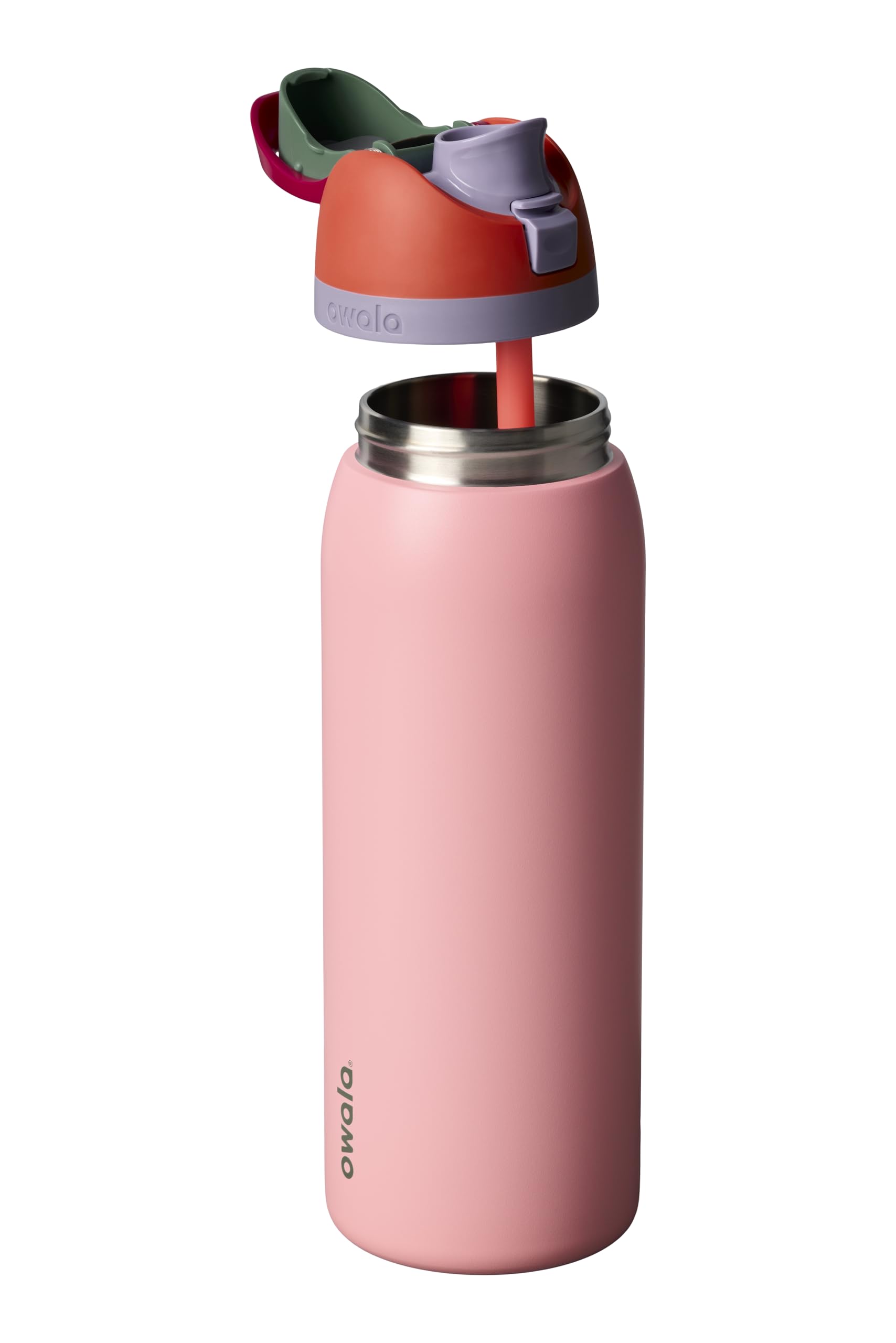 FreeSip Stainless Steel Water Bottle 40 oz Sugar High