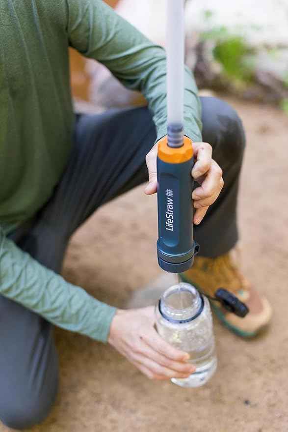 LifeStraw - Ultrafilter Membrane Water Purifier, Removes 99.99% Viruses, Bacteria, Parasites, 30L/hr Gravity Flow, 18,000 Liters Lifetime Capacity, B Corp Certified, Climate Neutral