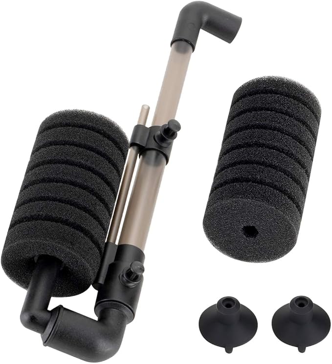 hygger Aquarium Single Sponge Filter for Small Fish Tank 5-15 Gallon