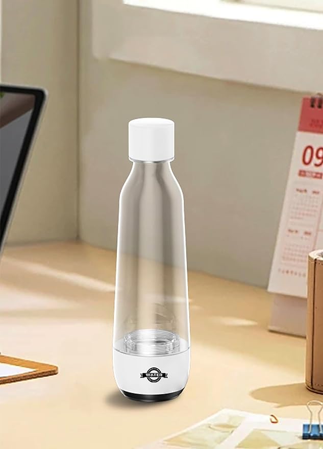 Hydrogen Water Bottle Generator, Hydrogen Water Ionizer Machine Rechargeable, with Pem SPE Technology, for Home, Office, Travel, Daily Drinking
