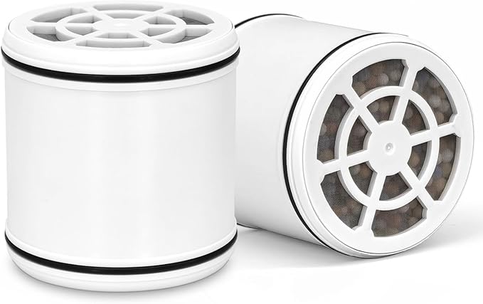 Shower Head Replacement Filter Cartridge - Compatible with Lucinn Pro Shower Head Cartridge,for Hard Water Remove Chlorine and Harmful Substances.(2Pack)