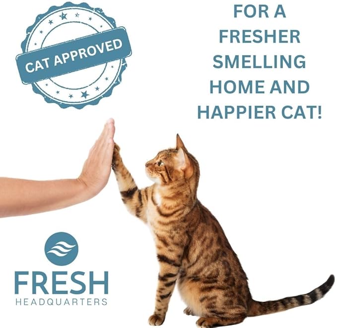 12-Pack Activated Carbon Litter Box Filters - Premium Pre Cut Cat Litter Filters Replacement - Compatible with PetMate Booda Dome Covered Box, Biodegradeable and Made in USA