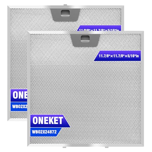 WB02X24872 Range Hood Grease Filter Replacement
