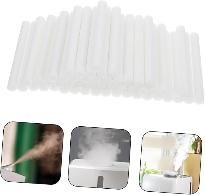 50pcs Absorbent Cotton Perfume Diffuser Sticks High Absorbency Volatile Fragrance Sticks for Humidifiers and Essential Oil Diffusers Fit for Home Use - AquaVibe