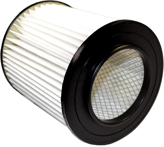 HQRP 2-pack 7" Filter compatible with Dirt Devil Pro 390, 590, 690, 890, 990, Platinum Force 299e H-P Central Vacuum Systems, 8106-01 Replacement - AquaVibe