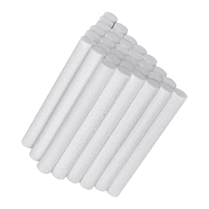 Pack Of 100 Humidifier Wick Easy Installation Cotton Sticks Sponge Texture Suitable For Home And Office Use - AquaVibe