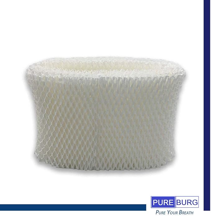 PUREBURG Humidifier Wick Filters, Compatible with Honeywell HC-888 Series Filter C and Honeywell HCM-890/HEV320, Duracraft DCM-200/DH-890, 2-Pack Replacement Filters
