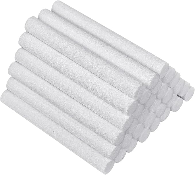 Pack of 100 Humidifier Filter Sticks Replacement Wicks Humidifier Sticks Suitable for Portable Diffuser Cotton - AquaVibe