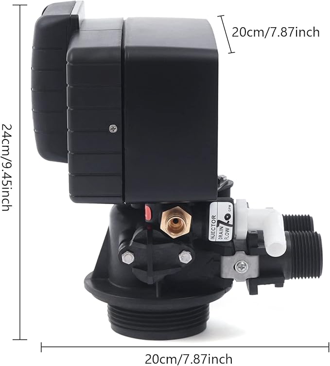 5600XSTST Time Type Water Softener Water Softener System 3W Water Softener Control Valve Digital Filter Control Head for Softening and Purifying Water