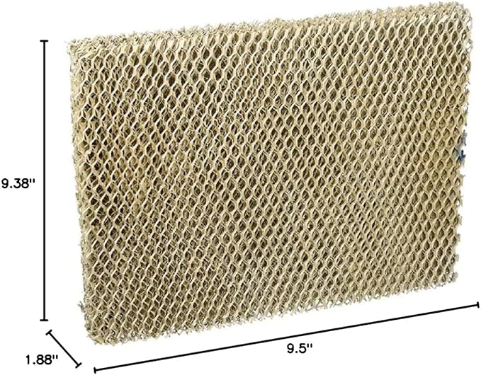Replacement Pad for Honeywell Whole House Humidifiers Replaces for HC22P Fits for HE220A HE220B HE225A HE225B 9 1/2" x 9 3/8" x 1 7/8" - AquaVibe