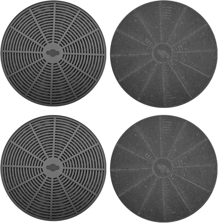 4PCS Range Hood Filter Fit for Hauslane Models for IN-R100SS-30 WM-530SS-30 WM-530SS-36 WM-538SS-30 WM-538SS-36 WM-590SS-30 WM-630SS-30 WM-630SS-36 Black - AquaVibe