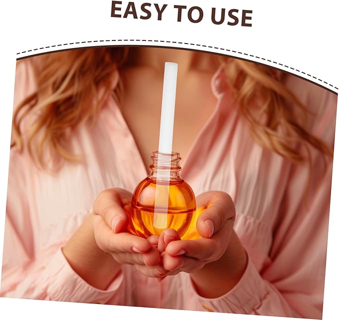 50pcs Humidifier Cotton Filter Sticks for Essential Oil Diffusers Water Absorbent Refill Rods for Home Use Easy to Install Fragrance Sticks - AquaVibe