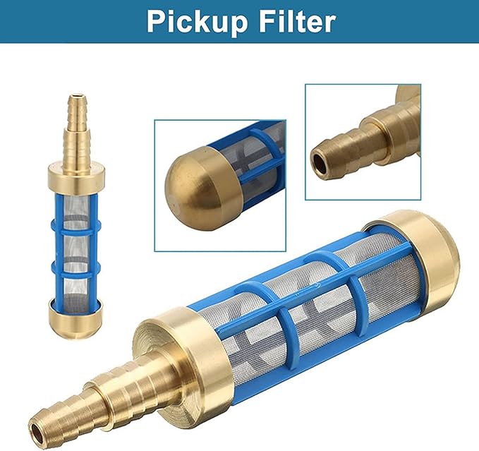AUNMAS Garden Hose Filter, Hose Water Suction Strainer Pressure Washer Inlet Filter for RV Camping Car Wash Water Hose