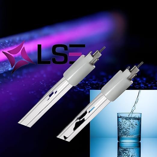 2-Pack LSE Lighting UV Lamps | Compatible Replacement for S463RL, S5Q-PA, S5Q, S5Q-Gold | 4-Pin 254nm UV-C Bulbs for Water Systems | Designed in USA
