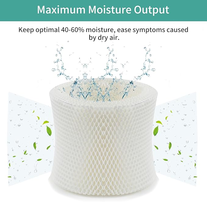 MAF1 Humidifier Filter Compatible with Aircare MA1201, MA0950, MA1200, Kenmore 14906,32-14906, 42-14906, Replace Aircare MA1201 Filter, Kenmore Humidifier Filters 14906, 4 Packs
