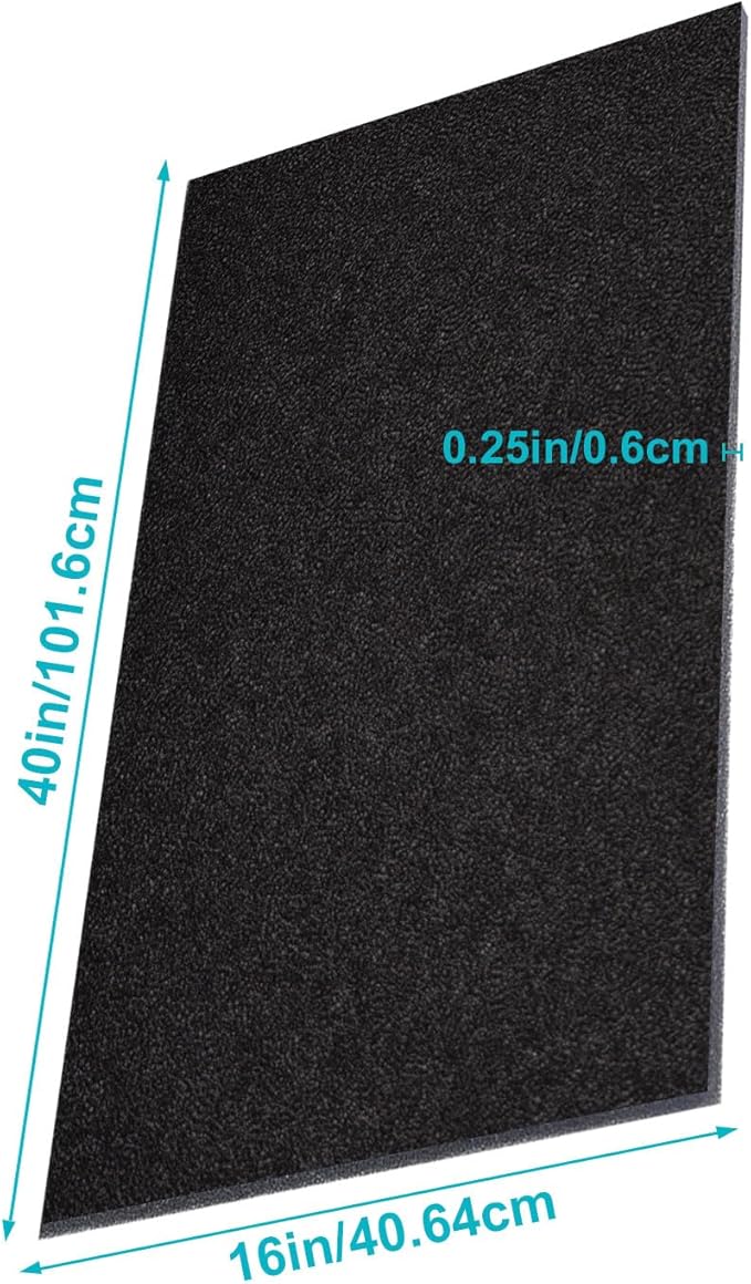 RV A/C Filters Replacement, 16 x 40 x 1/4 Inches RV Air Conditioner Replacement Filters, Can Cut to Fit RV Air Conditioner Filter for Motorhome Travel,Travel Trailers, Camper - AquaVibe