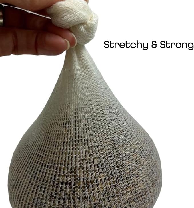 Regency Wraps Hops and Grain Steeping Bags, 14" (pack of 10), Fine Cotton Mesh Sock Homebrew Accessory Filters Hops, Grain and Spices for Beer, Wine, Cider