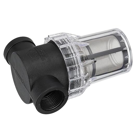 PATIKIL 3/4 Inch Female in-Line Strainer with 80 Mesh Stainless Steel Filter Screen Water Pump Filter for Garden Irrigation Pressure Washer Inlet
