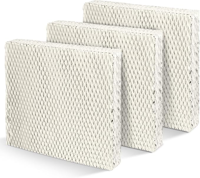 A10 Humidifier Filter Water Panel Replacement for Whole House Humidifier Pad Filters Models 110, 220, 500, 500A, 500M, 550, 550A, 558 Humidifier Wicks Parts & Accessories (Pack of 3) - AquaVibe