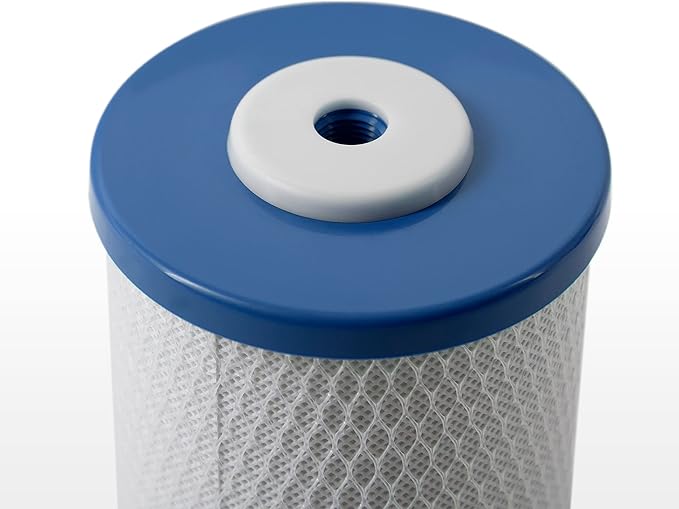 iFilters RP-3500 Carbon Water Filter 2-Pack | 0.5 Micron Coconut Shell Block | Water Filter Replacement Cartridge for Home or RV Use | 1000 Gallon Capacity Each | Reduces Lead, Chlorine, VOCs