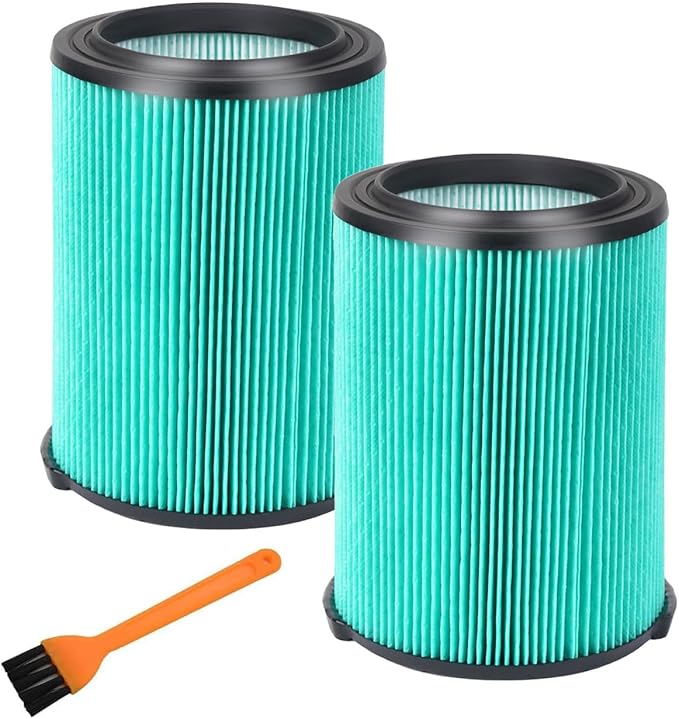 VF6000 5-Layer Replacement Filter Shop Vac 5-20 Gallon Wet Dry Vacuums WD5500 WD0671 WD6425 WD7000 WD1280 WD1851 WD1680 WD1956 RV2400A 1400RV RV2600B, Fit for Husky 6-9 Gallon Vacs - AquaVibe