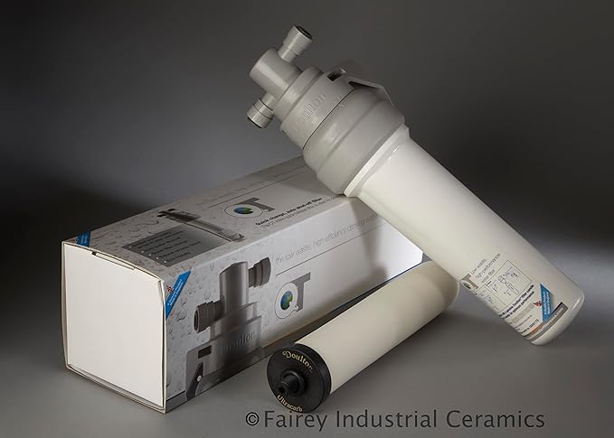 British Berkefeld Doulton QT Under Sink Water Filter System 10" UltraCarb Certified to NSF ANSI 42 and 53