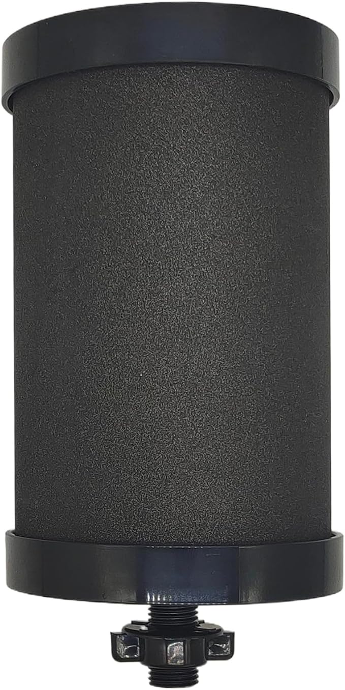 2387 Pro Filter Replacement Compatible with Alexapure Water Filter Replacement, for Alexapure Pro Water Filtration System Black 1 Pack