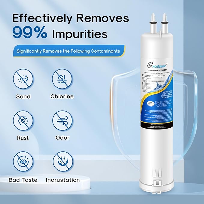 EDR3RXD1 Compatible with Everydrop® Filter 3, 4396841, 4396710, Kenmore 46-9083, 46-9030, 9030, 9083, KAD3RXD1, WHR3RXD1 Refrigerator Water Filter, 1PACK