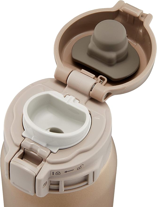 Zojirushi Stainless Mug, 1 Count (Pack of 1), Beige Gold, 20 ounces