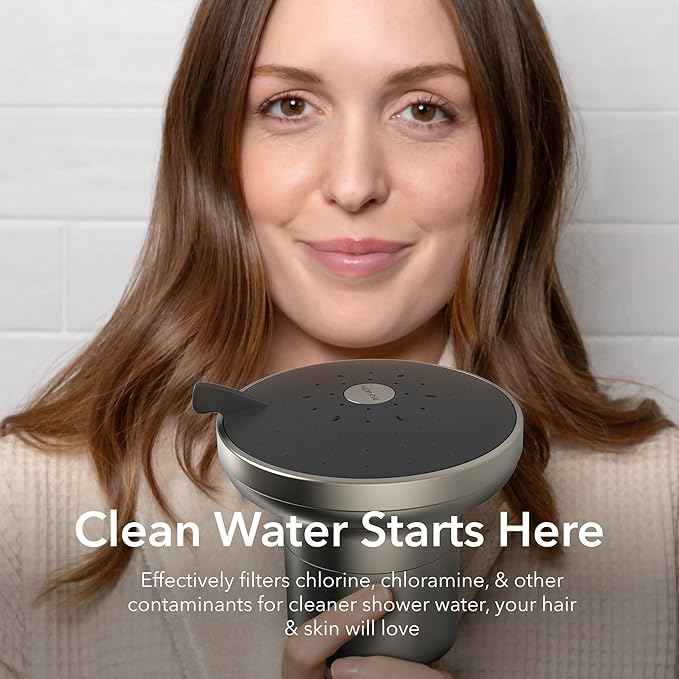 AquaTru Shower Filter High-Output Replacement Cartridge | Triple-Stage Filter Helps Reduce Chlorine, Chloramine, and Other Harmful Contaminants for Soft and Healthy Skin and Hair