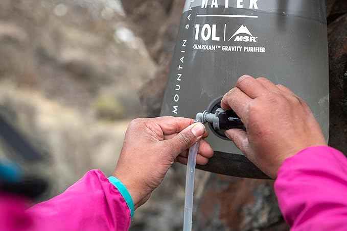 MSR Guardian Gravity Water Purifer for Backcountry Use, Global Travel, and Emergency Preparedness