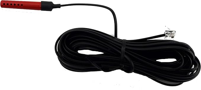 Room Alert Digital Temperature Sensor w/ 50' Cable - Monitor Ambient Temps For Immediate Notification From Your Room Alert Monitor