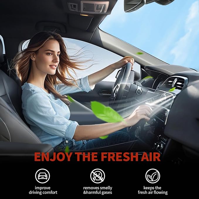 CF12283 Cabin Air Filter with Activated Carbon Compatible with Chrysler Pacifica 2017-2025 / Voyager 2020-2025 / Grand Caravan 2021-2025 - Replaces 68308950AB
