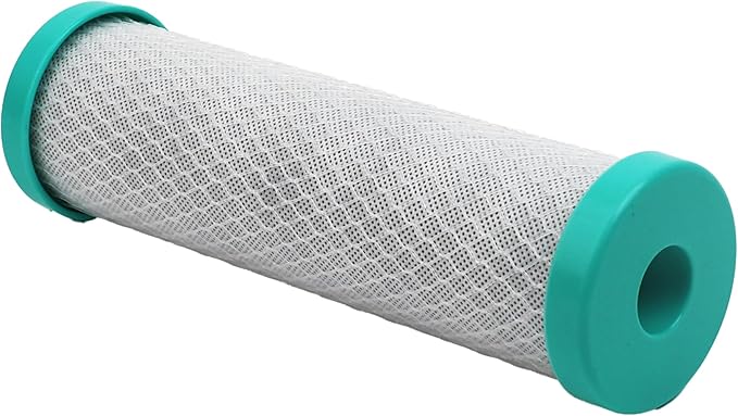 Neo-Pure RV Replacement Filter for Forest River FRE-10-GN (2.5 x 10") RV Water Filter Activated Carbon Block Push-Nipple Cartridge Replaces FRE-10-BN(2PK)