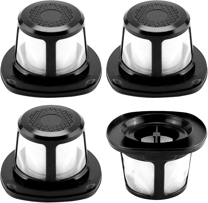 3061 3079 Filter Replacement for Bissell PowerLifter Pet Filter and Adapt Ion Filter, Compatible with 2286 2286A 2482 3079 2387, Compare to Part #1616323 1616322 1617684 (4 Pack) LUXRILIX - AquaVibe