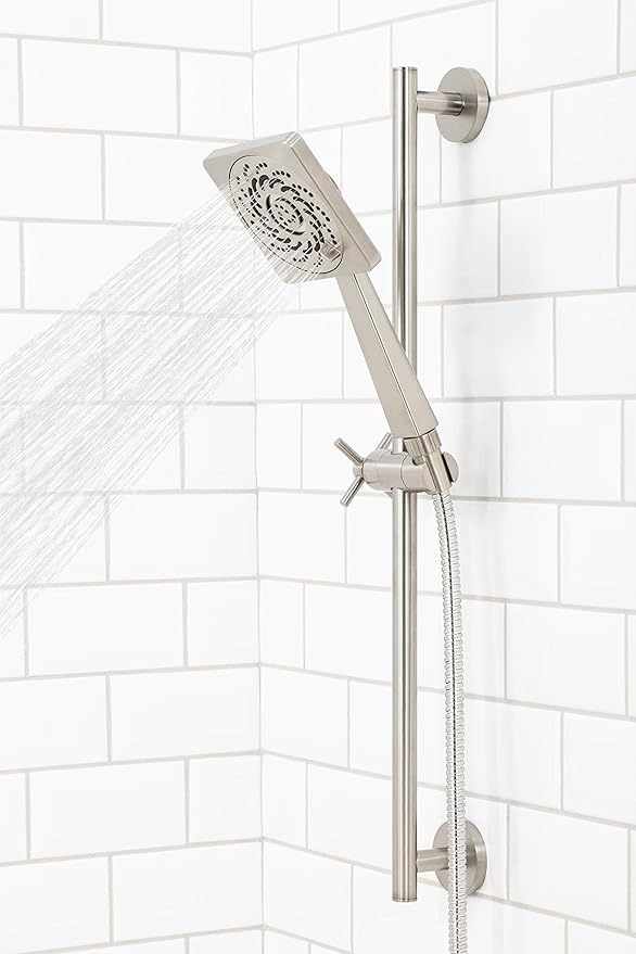 Speakman VS-5001-BN-E175 Kubos Exhilaration High Pressure Hand Held Shower Head, 1.75 GPM, Brushed Nickel