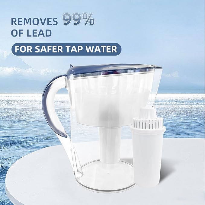 The Pocicoll Space-Friendly Water Filter Pitcher is Combines Both Appearance and functionality.Filtering water kettle
