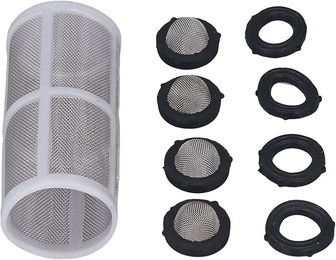 Sonew Garden Hose Inlet Filter for High Pressure Washer, Inline Sediment Filter Attachment, for RV Camping Car Wash Water Hose