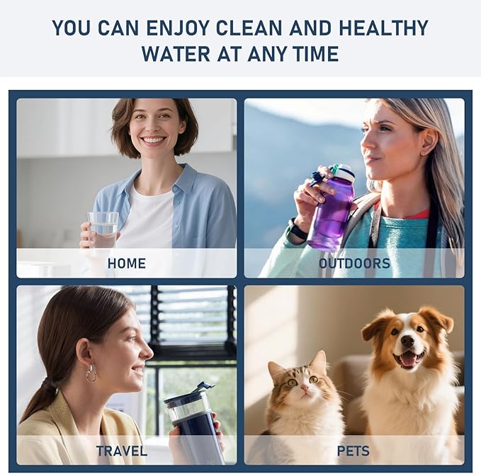2-Stage AO-US-200-R Clean Water Filter is Compatible with AO Smith Claryum Water Filter System, 1 Set