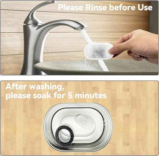 SOOFPET Stainless Steel Cat Water Fountain Filters: 8 Pack Filters (Carbon Filters + Sponge Filters) - Replacement Filters for 108oz cat Fountain