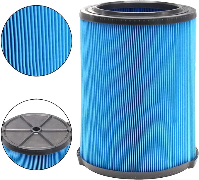 2Pack VF5000 3-Layer Replacement Filter Compatible with Ridgid Shop Vac 5-20 Gallon Wet/Dry RV2400A RV2400HF RV2600B WD06700 WD0671 WD0970EX0 WD0970M0 WD1270 WD1450 WD1680 - AquaVibe