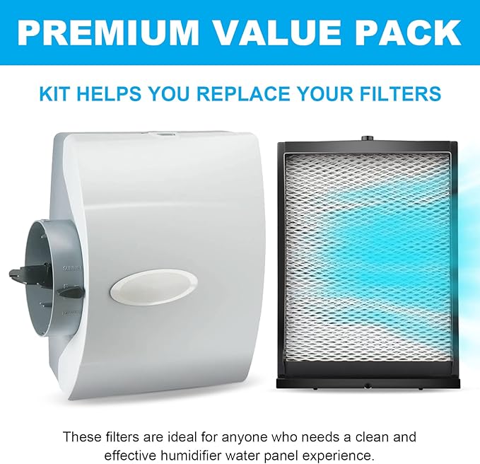 Humidifier Maintenance Kit 4839 Fits for Aprilaire No.35 Water Panel Humidifier Replacement Filter，Fits for Aprilaire Whole Home Humidifier Models: 600, 600A, 600M
