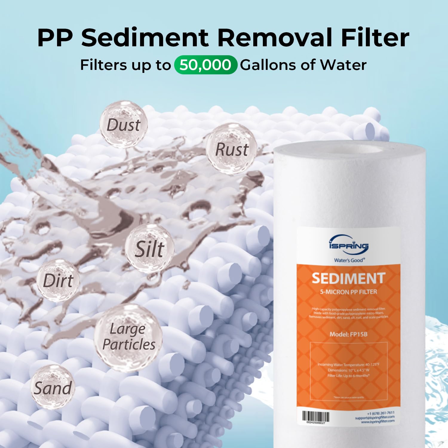 F2WGB21BCPB Sediment & Lead Removal Water Filter Set for WGB21B